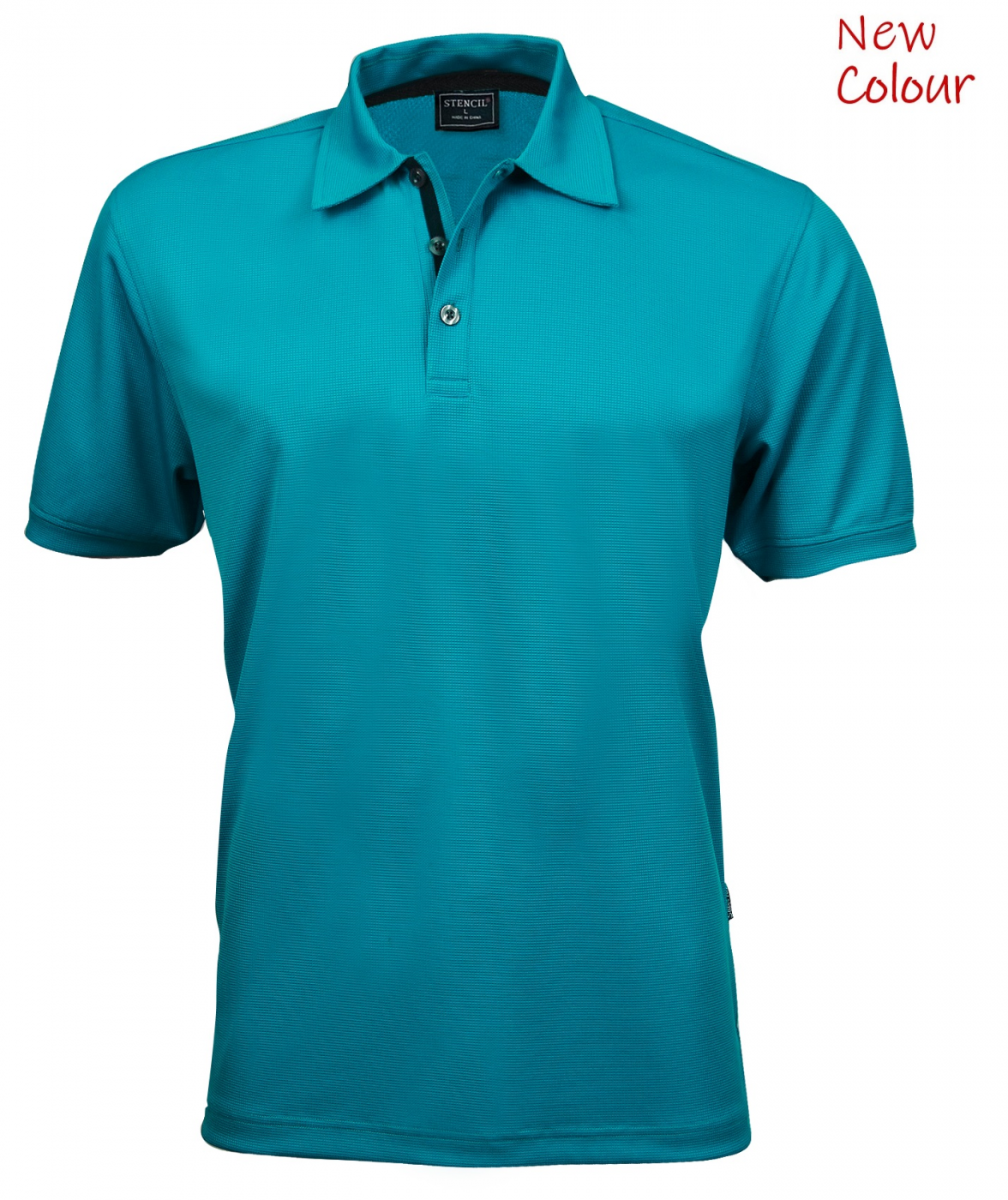 Stencil 1062-PT SuperDry Polo in Teal/Navy