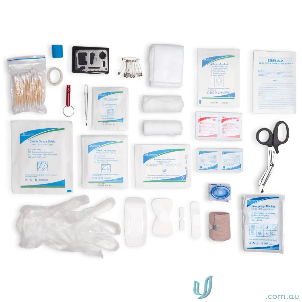 225 piece IGSCFAK SwiftCare 225-Piece Compact First Aid Kit with EVA Case