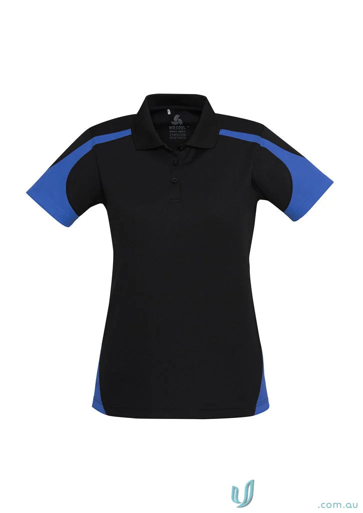Black and blue Talon Polo from Biz Cool Collection Talon for women