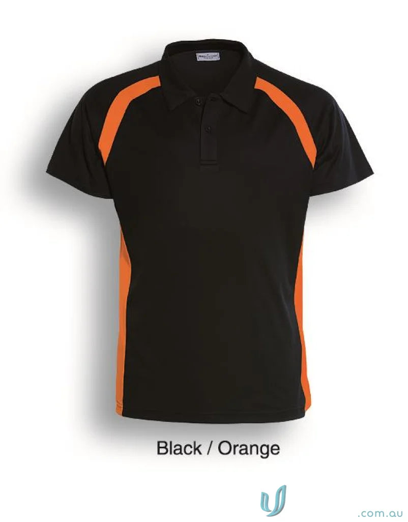Bocini CP0919 Team Essentials Contrast Panel Polo