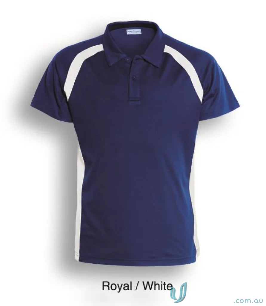 Bocini CP0919 Team Essentials Contrast Panel Polo