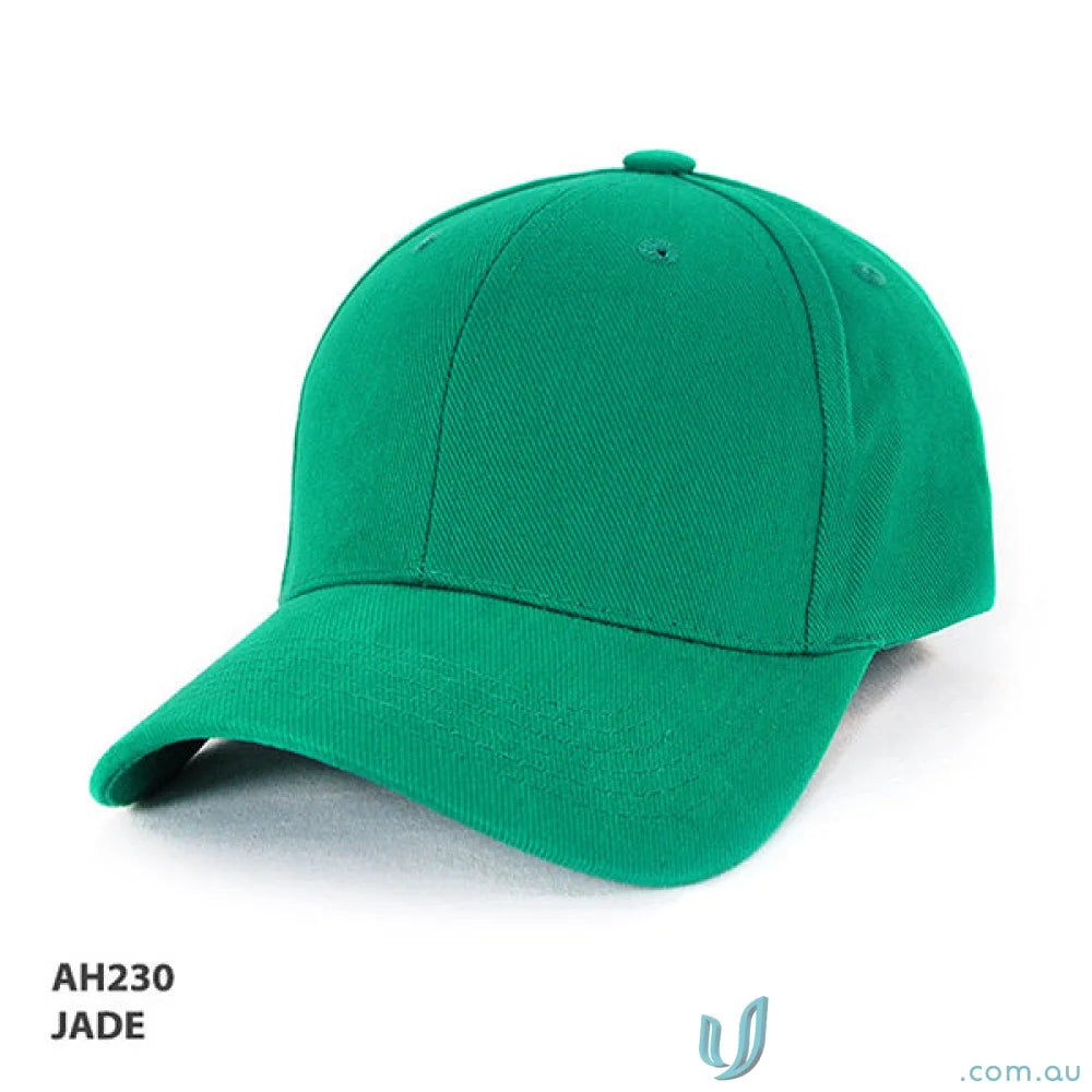 Jade green baseball cap ideal for work uniforms and casual workwear style