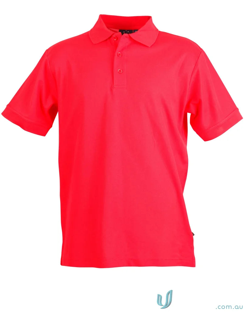 Winning Spirit PS63 Heathmont TrueDry Polo in Red