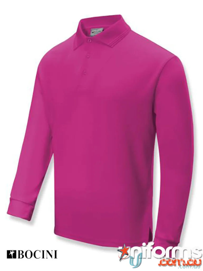 Bocini CP1632 Unisex SunSmart LS Polo
