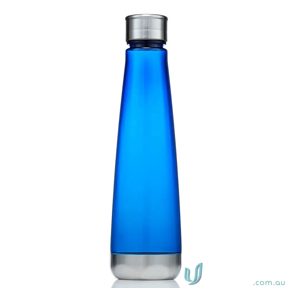 Blue metal Vylcone Tritan water bottle perfect for stylish durable hydration
