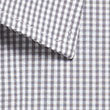 Westgarth Gingham long sleeve shirt in black white checkered fabric