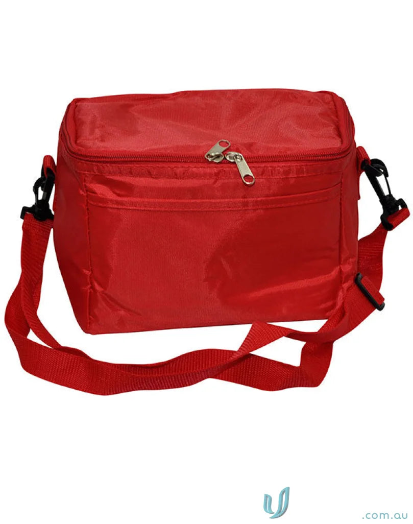 Winning Spirit B6001 6 Can Cooler Bag in Red