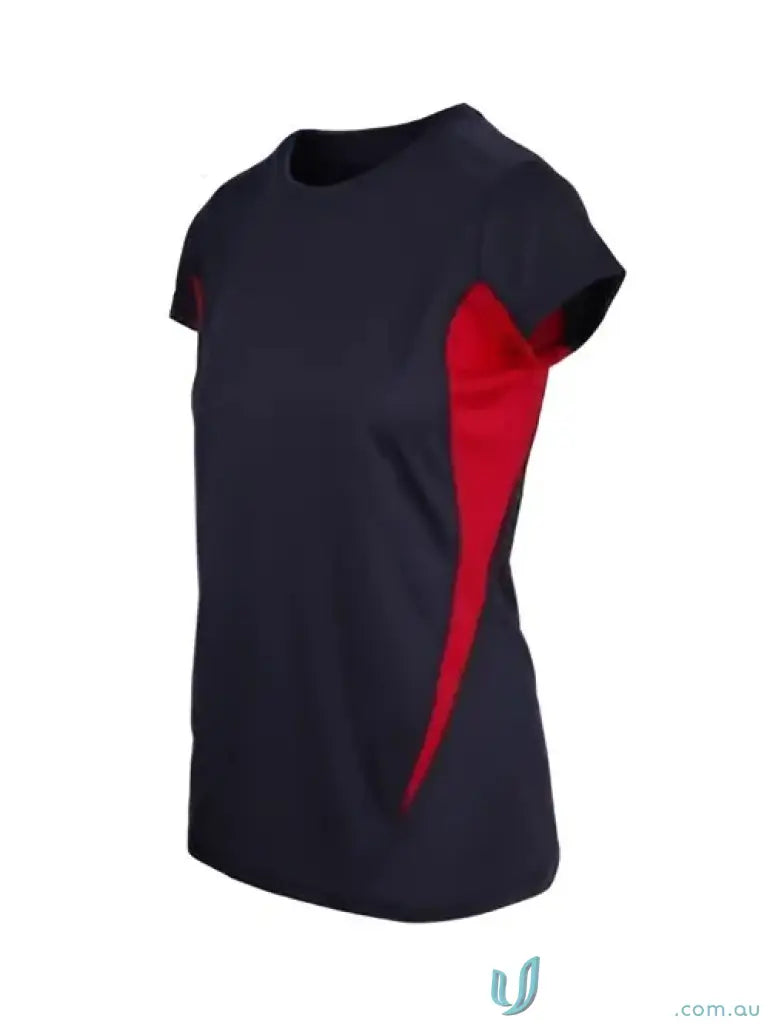 LADIES T-Shirts - Stylish and Comfortable Options for Work and Casual Wear T447LD Women’s Accelerator Cool-Dry T-Shirt -Large Sizes in.