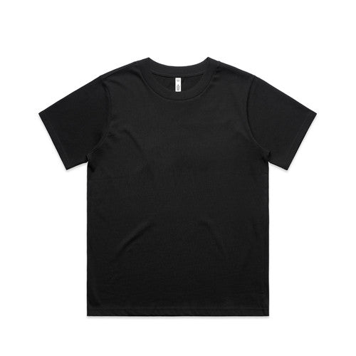 Women’s classic minus tee black short-sleeved crew neck t-shirt perfect for comfortable workwear and uniforms