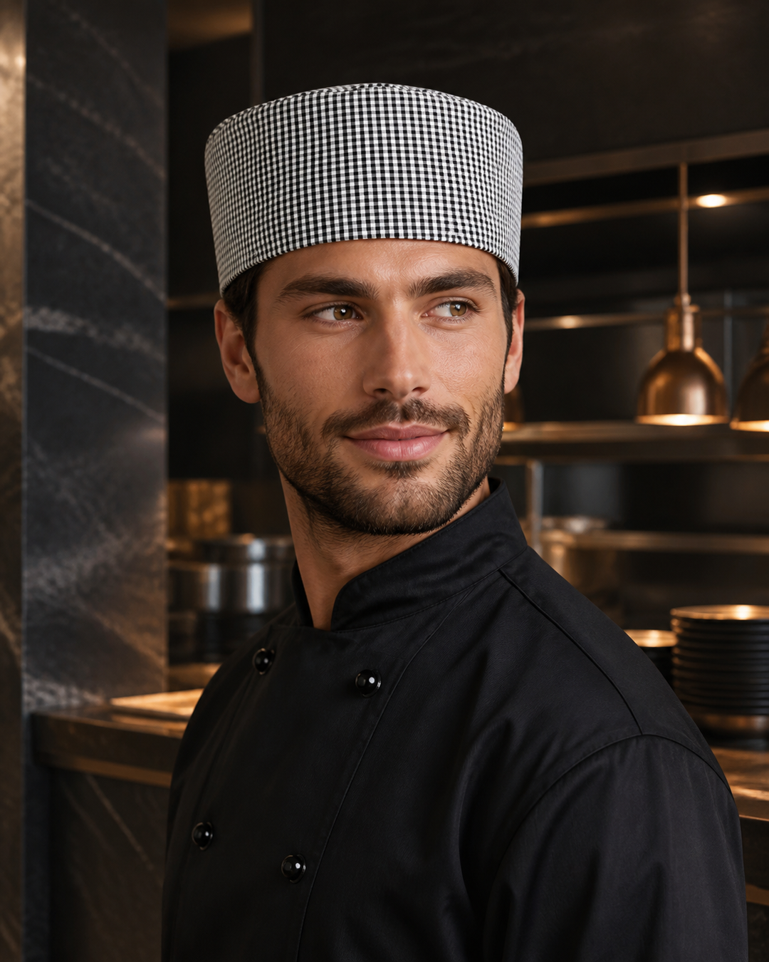 Yes Chef! Flat Top Cap