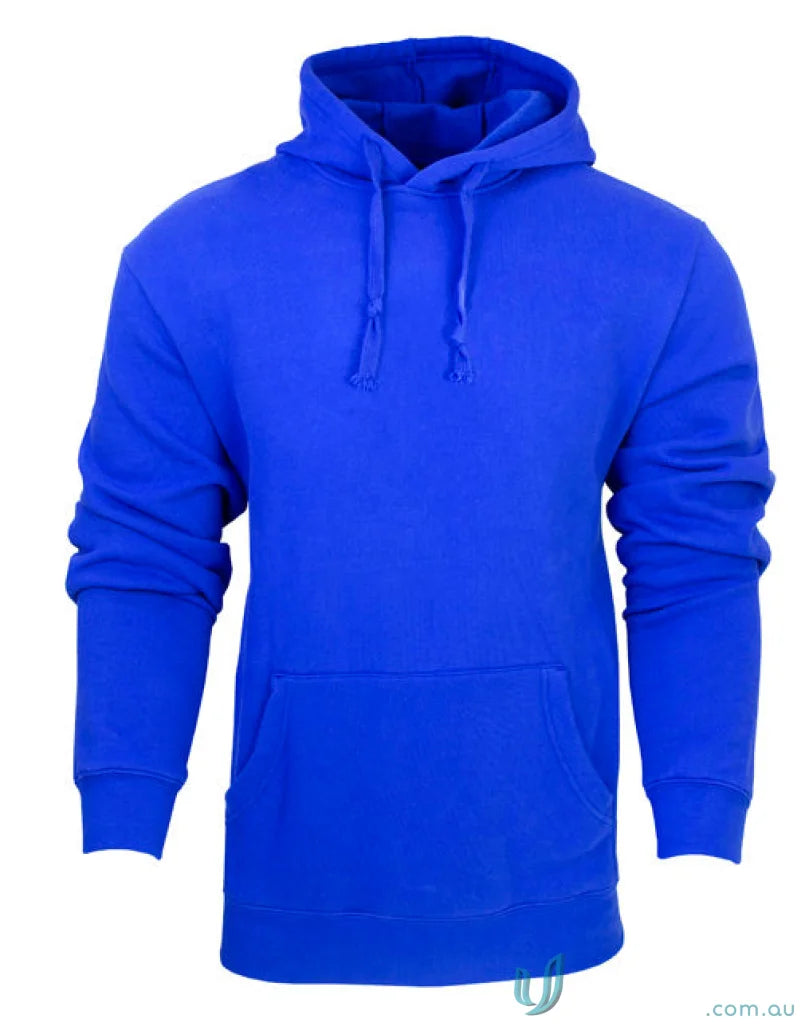 Blue hooded sweatshirt from Torquay Youth Hoodies with low-pill fabric and tie cord closure