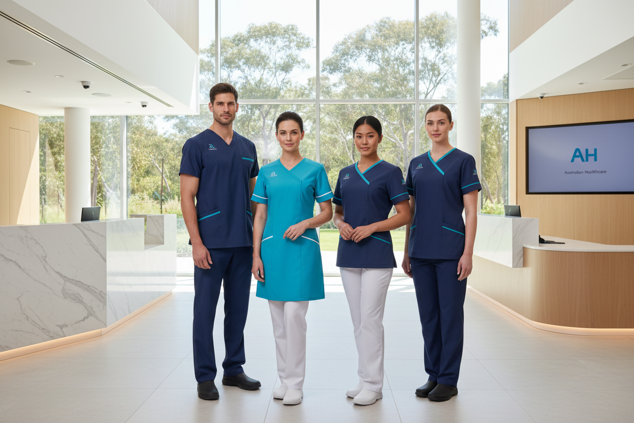 Custom Corporate Uniforms in Australia: Choosing the Right Healthcare Uniform Supplier &amp; Enterprise Program