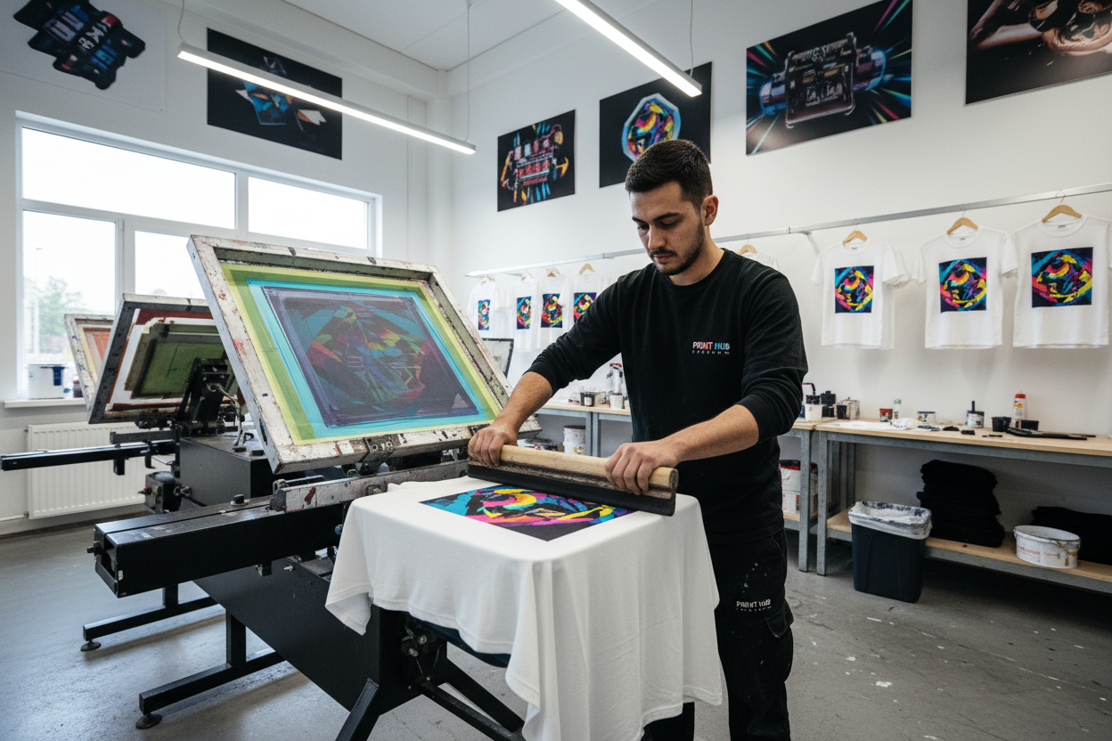Screen Printing for Uniforms: Cost-Effective Bold Logo Printing Guide (2026)