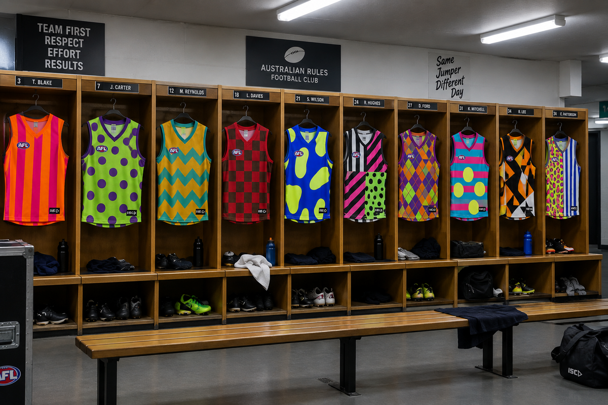 The 10 Worst AFL Guernseys of All Time