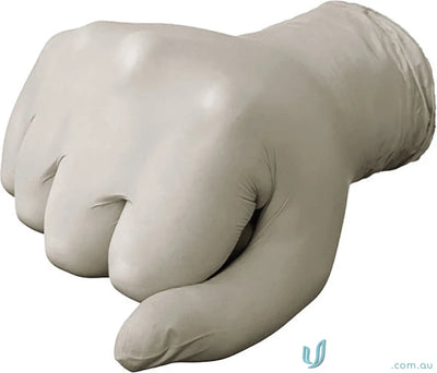 Latex disposable gloves fist display from 100pk latex disposable gloves powdered pack