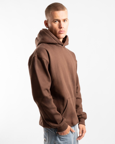 Unisex Heavy Hood - Chocolate