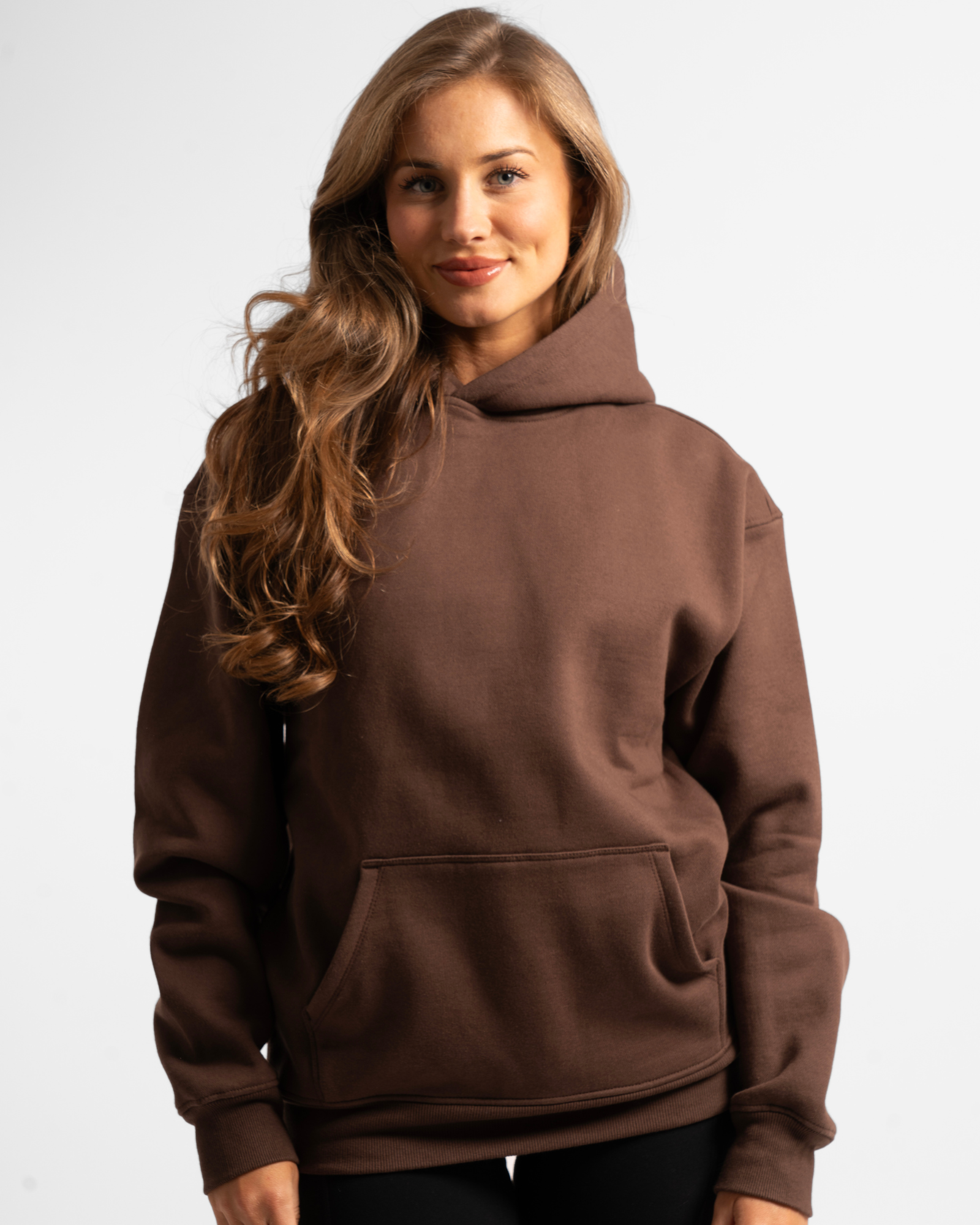 Unisex Heavy Hood - Chocolate