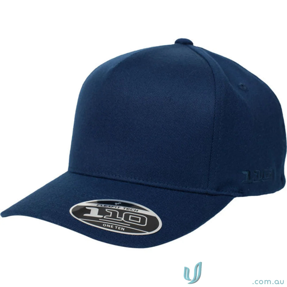 Navy blue baseball cap with snapback strap from 110A A Frame Cap, perfect for work uniforms
