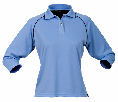 Ladies Cool Dry LS Polo