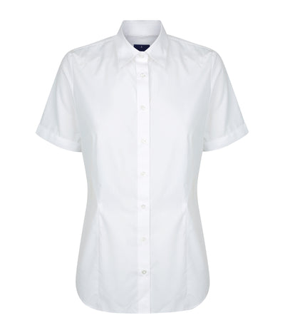 Nicholson Tailored Fit Premium Poplin SS Shirt