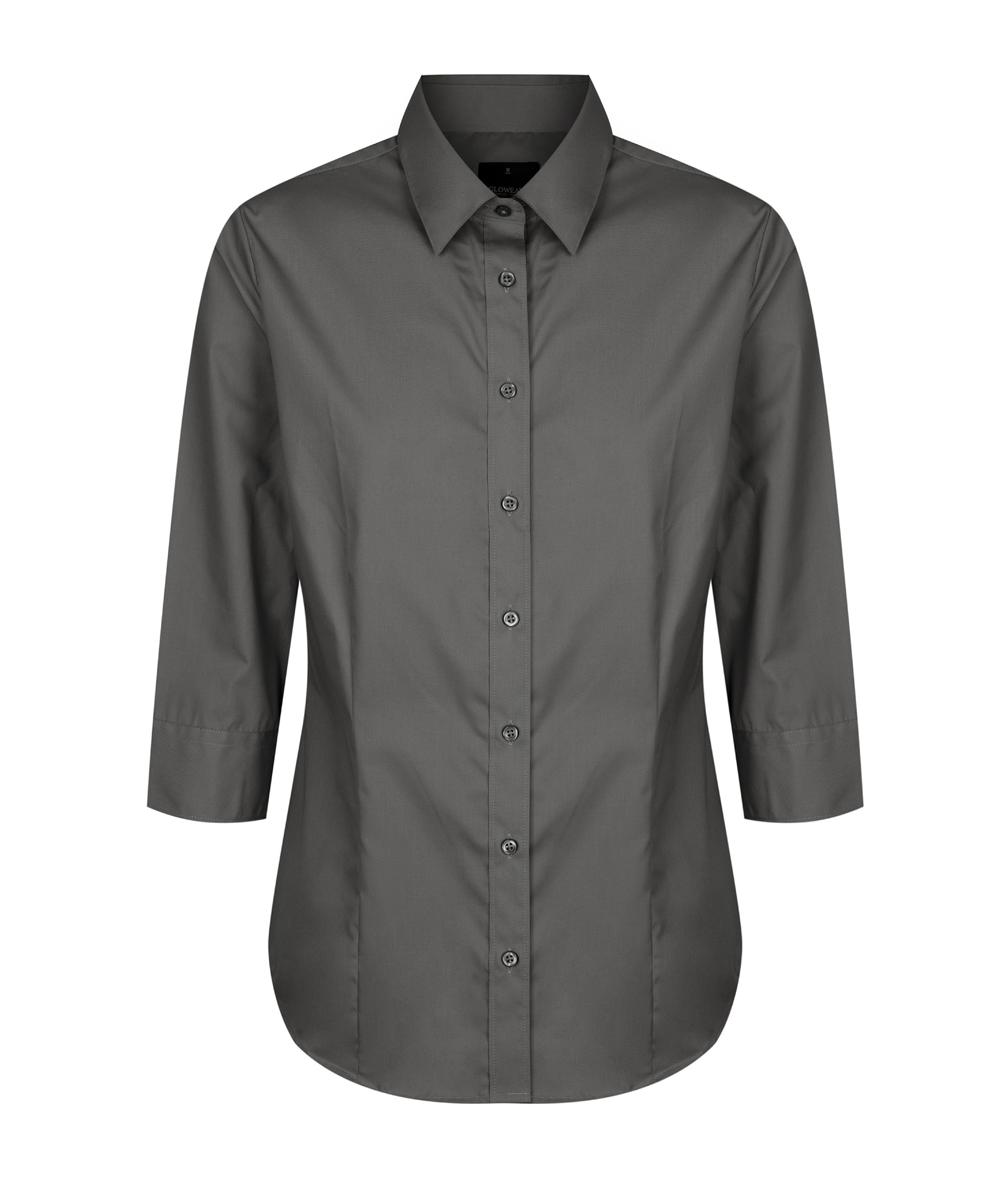 Nicholson Tailored Fit Premium Poplin 3Q Shirt