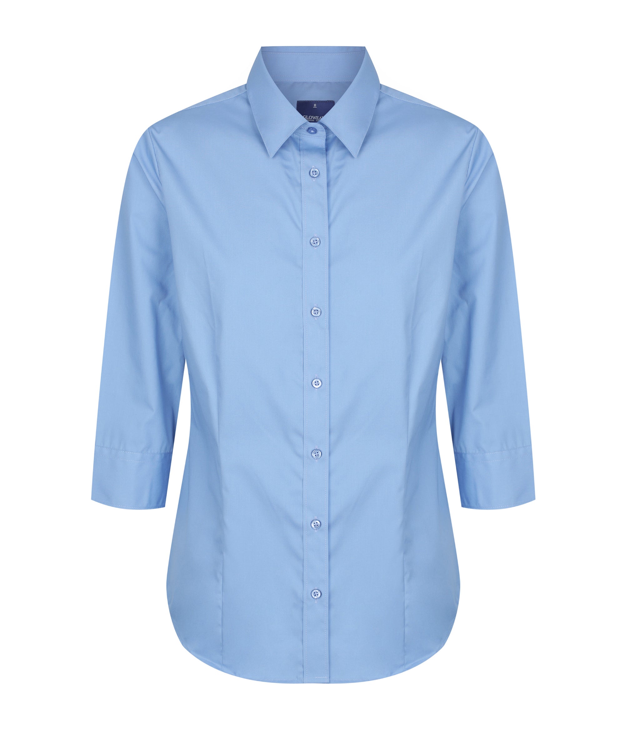 Nicholson Tailored Fit Premium Poplin 3Q Shirt
