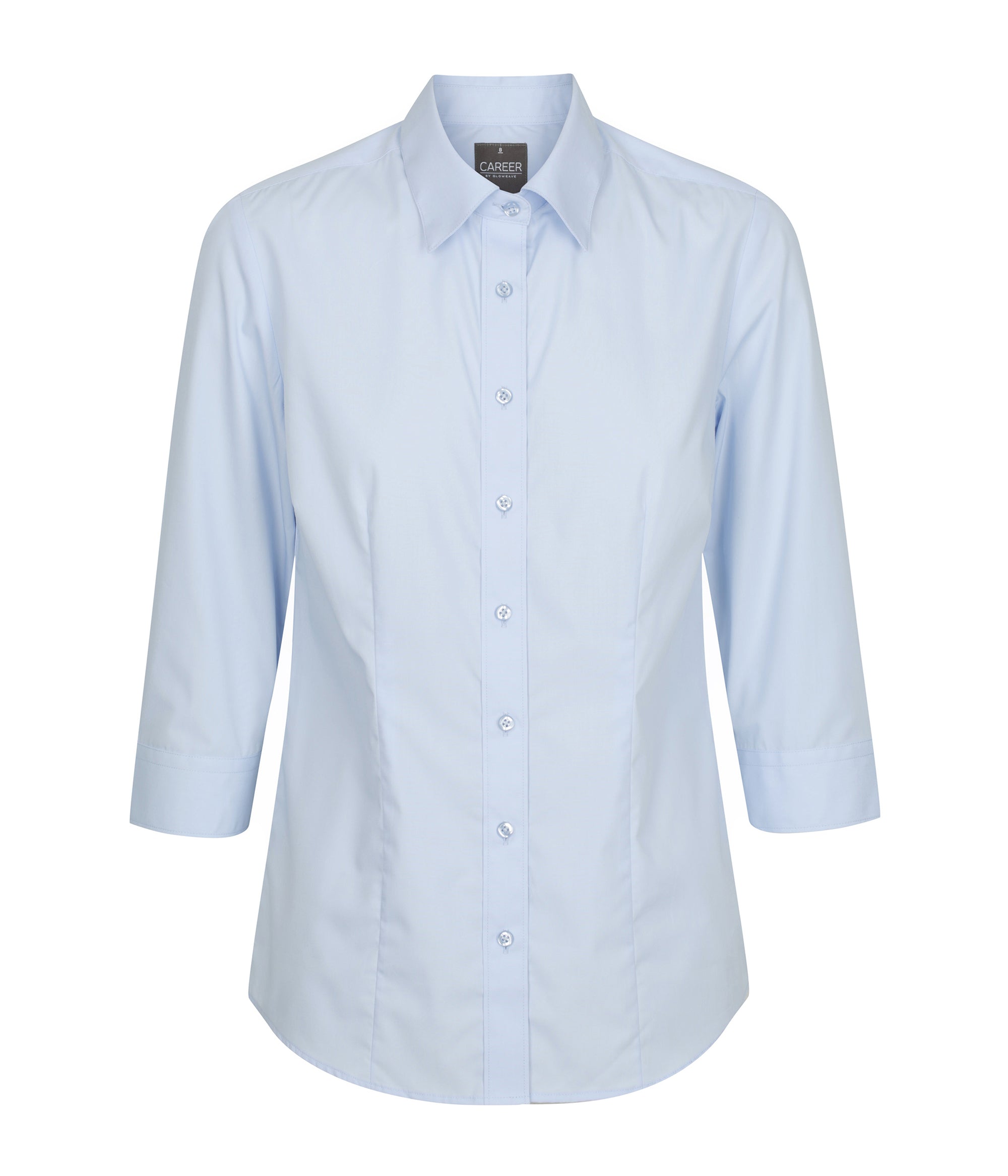 Nicholson Tailored Fit Premium Poplin 3Q Shirt