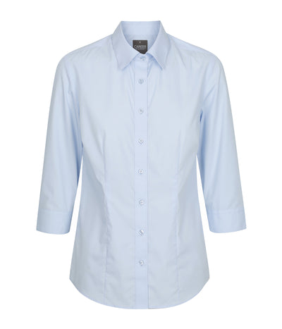 Nicholson Tailored Fit Premium Poplin 3Q Shirt