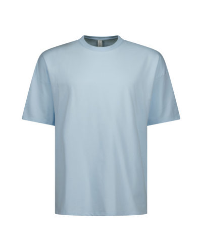 Luxe Oversized Tee - Sky Blue