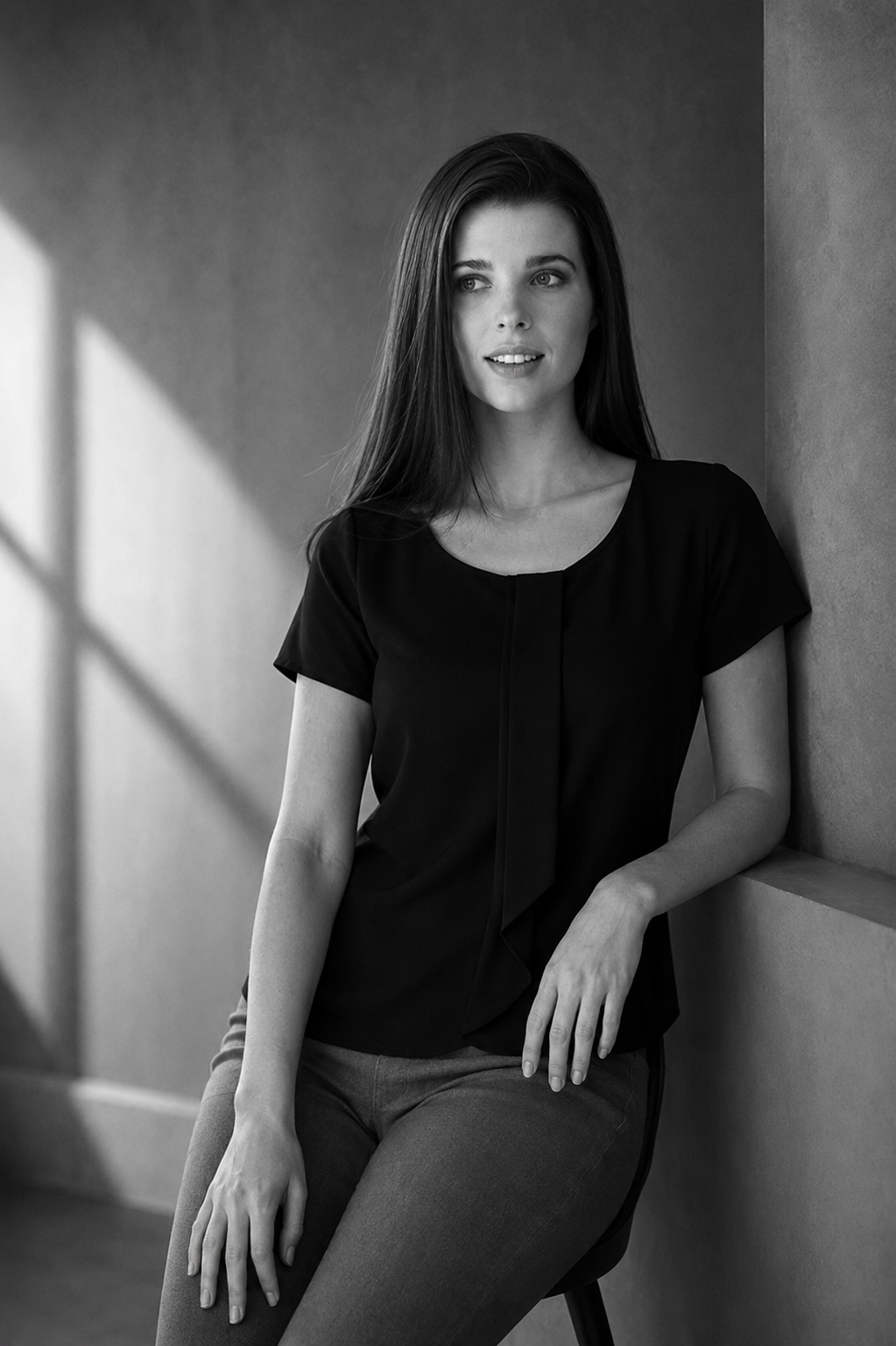 Cascade Blouse Top