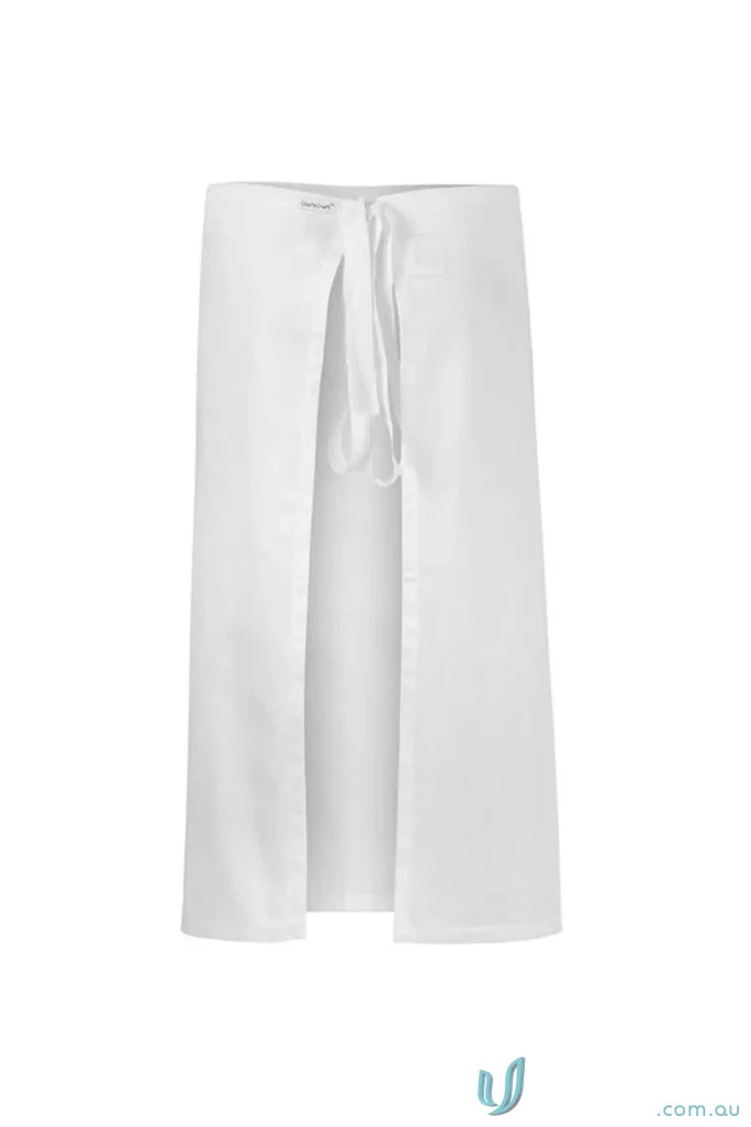 WorkCraft CA009 3QTR Length Apron in White