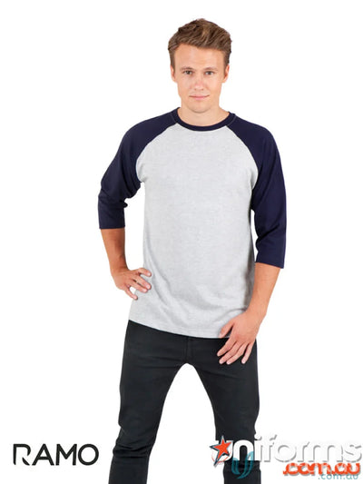 Ramo T343RG 3Qtr Raglan Tee