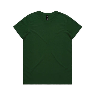Wo's Maple Tee 4001 - Forest Green