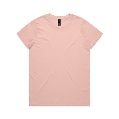 Wo's Maple Tee 4001 - Pale Pink