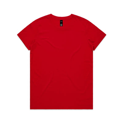 Wo's Maple Tee 4001 - Red