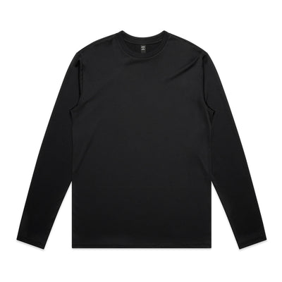 Wo's Maple Active L/S Tee 4020A - Black