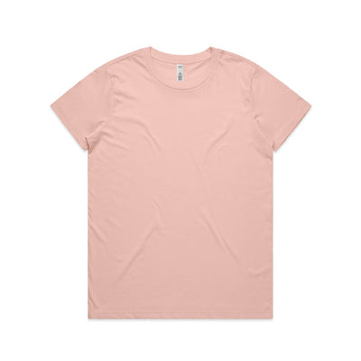 Wo's Basic Tee 4051 - Pale Pink