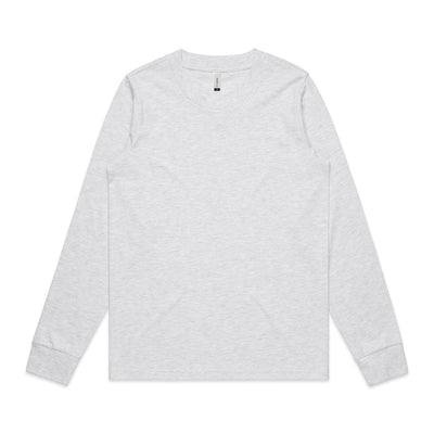 Wo's Dice L/S Tee 4056 - Ash Heather