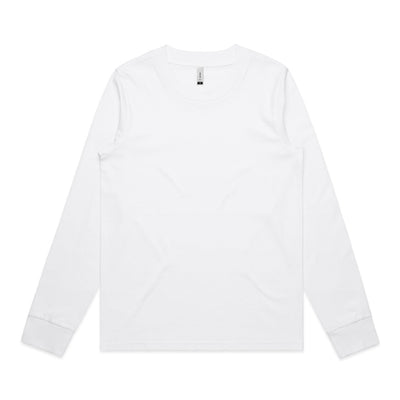 Wo's Dice L/S Tee 4056 - White