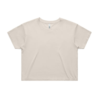 Wo's Crop Tee 4062 - Bone