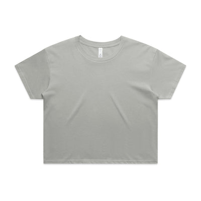 Wo's Crop Tee 4062 - Storm