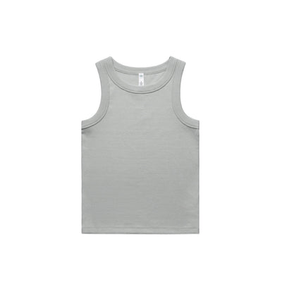 Wo's Organic Rib Tank 4063G - Storm