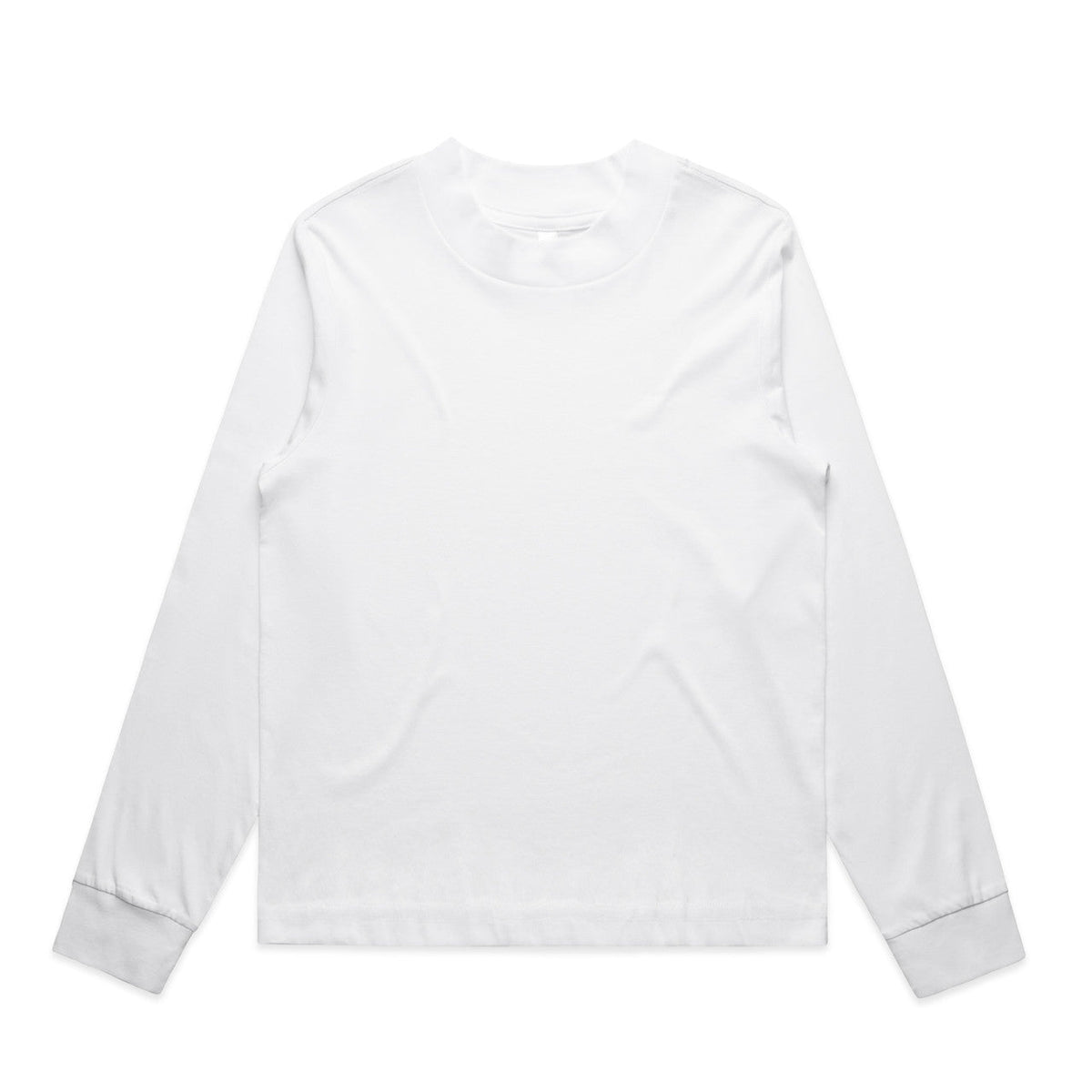 Wo's Mock L/S Tee 4070 - White