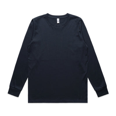 Wo's Classic L/S Tee 4073 - Navy