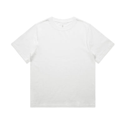 Wo's Heavy Faded Tee 4082 - Faded White