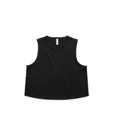 Wo's Martina Crop Tank 4091 - Black