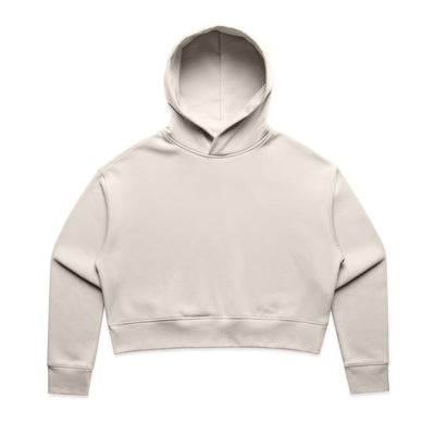 Wo's Relax Crop Hood 4168 - Bone