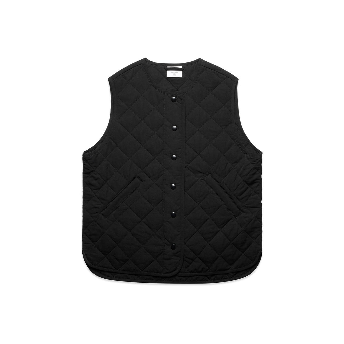 Wo's Quilted Vest 4431 - Black