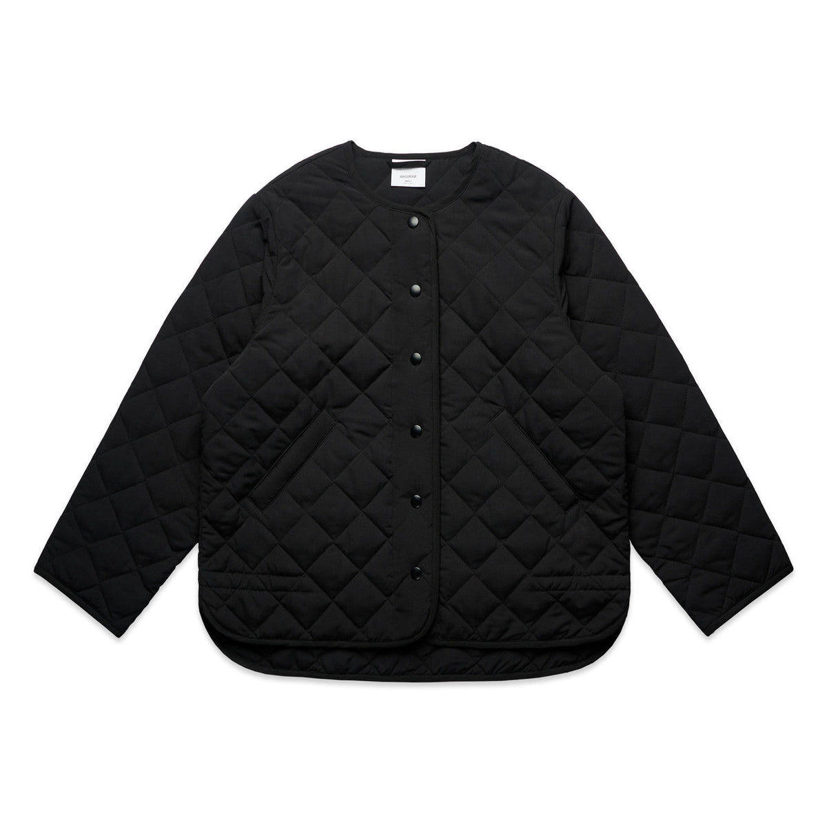 Wo's Quilted Jacket 4525 - Black