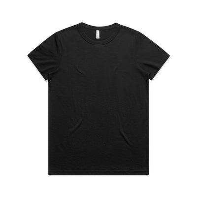 Wo's Maple Active Blend Tee 4610 - Black